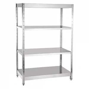 Стеллаж кухонный СК-2-5 полностью из нерж. стали