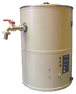 Кипятильник электрический непрерывного действия КНЭ-50-01 нерж. (250х250х360мм, 6кВт, 50±5л/час, 380В, 6,0кг)