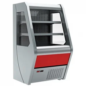 Витрина среднетемпературная 1260/700 ВХСп-1,0 Carboma (ГОРКА) (+2...+7С, 1060х700х1260 мм) 