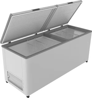 Ларь морозильный V=580л, F-700 SD, -12...-25С,1800х600х820мм крышка двойная глухая (4 корзины)