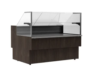 Витрина среднетемпературная ВХСр-0,94 Carboma CG110  (-5...+5С, 980x1110x1200мм) БЕЗ БОКОВИН