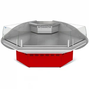 Витрина среднетемпературная угловая открытая 1,22 кв.м 