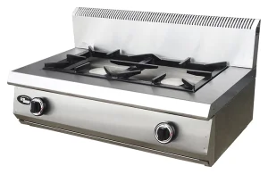 Плита газовая 2-х конфорочная без жароч. шкафа (настольная) Ф2ЖТЛПГ/50013 (500х800х330, 9,0 кВт)
