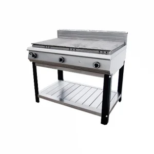 Плита газовая со сплошной поверхностью без жароч. шкафа(на подставке)Ф6ЖТЛСПГ(п)/13011п(800х1180х900 мм, 21,6 кВт, 220 В)