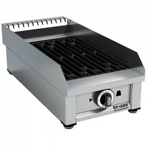 Гриль классический газовый BPD 01 Slim/ 81011 настольный, 1 конфорка  (300х650х150мм, 6,4кВт)