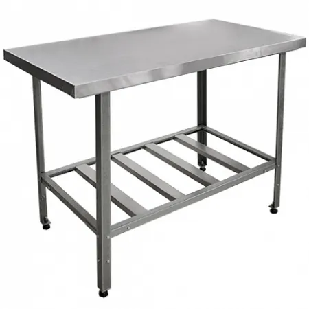 Стол разделочный СТАНДАРТ НК AISI304 СРО-10/6С304НК-М  1000х600х870(890) мм., полка-решетка