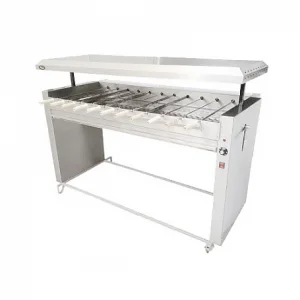 Шашлычница Ф6ШшЭ/21304 (на 11 шампуров), электрический привод, нерж/сталь (1815х760х1100мм, 12кВт)