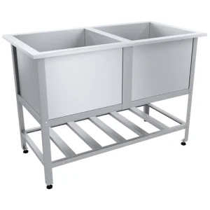 Ванна моечная СТАНДАРТ ЦК ВМО2-630СЦК-М 1420х730х870(890) мм