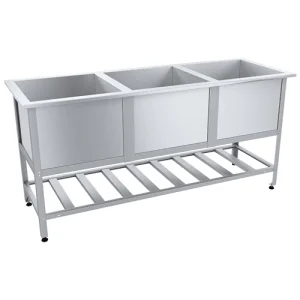 Ванна моечная СТАНДАРТ ЦК ВМО3-480СЦК-М 1650х580х870(890) мм