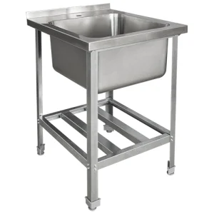 Ванна моечная цельнотянутая ЭКОНОМ ВМОцб1-500ЭЦК с бортом 600х700х870-890мм, (емкость 500х500х300мм)