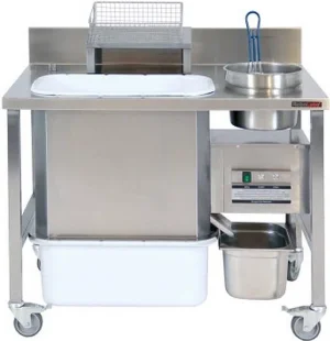 Стол для панировки с автоматическим просеиванием RoboLabs SR-P1-1A