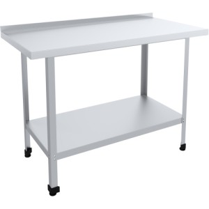 Стол разделочный СТАНДАРТ ЦК с бортом СРОб-9/7СЦК 900х700 мм полка-решетка