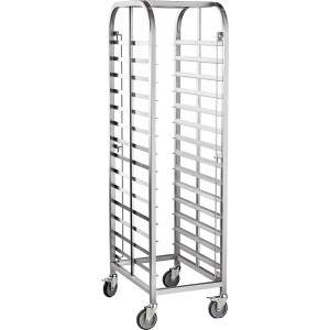 Тележка-шпилька для гастроемкостей ТШГ-14-1/1 нержав. (565х395х1519мм, 14 уровней для GN 1/1)