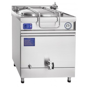 Котел пищеварочный КПЭМ-200/9 Т (200 л, 100°С, слив.кран, пар.рубашка, 900 Серия) 841x1018х1182 мм