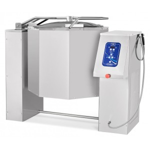 Котел пищеварочный опрокидывающийся КПЭМ-160 О без миксера (160 л, 120°С, пар.рубашка, програм.управл.)
