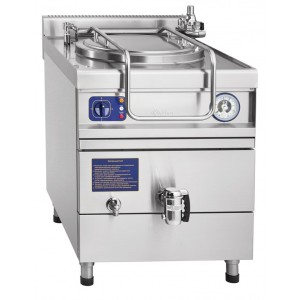 Котел пищеварочный электрический, сливной кран, паровая рубашка, цельнотянутый КПЭМ-60/9 Т