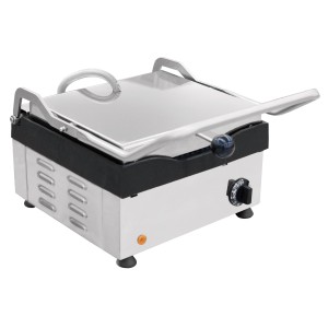 Аппарат контактной обработки настольный  АКО-30Н нерж. (гриль контактный, 320х435х262 мм)