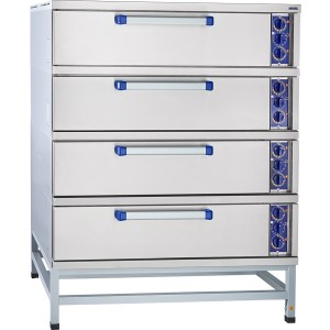 Шкаф пекарский ЭШ-4к (лицо нерж.)