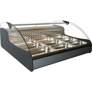 Витрина тепловая ВТ-1,0 Арго XL ТЕХНО  (до +60, 1000х882х410мм) 