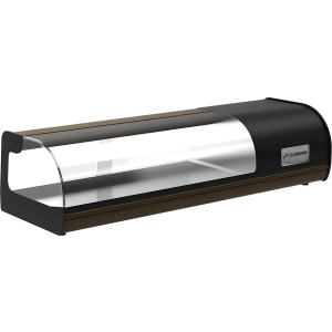 Витрина среднетемпературная барная 0,25 кв.м ВХСв-1,0 Carboma (0...+8, 1090х370х285мм) 