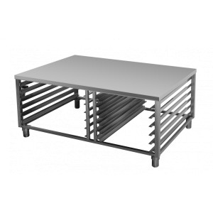 Подставка под хлебопекарную печь (нерж., 1230х930х525 мм)