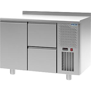Стол среднетемп. V=320л, ПОЛАИР TM2GN-02-G Grande (- 2...+10С, 1200х705х850/910мм, 1 дв, 2 ящ)