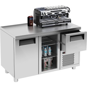 Стол холодильный для кофемашин Carboma T57 M3-1-G 0430-19 (BAR-360С) без борта