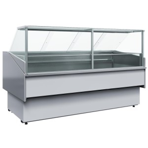 Витрина низкотемпературная ВХСн-2,0 Carboma CG110 (до-18С, 1915x1110x1200мм) БЕЗ БОКОВИН