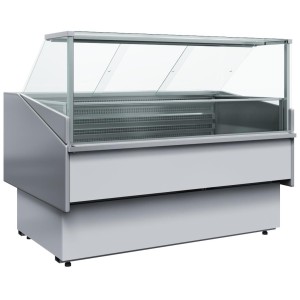 Витрина низкотемпературная ВХСн-1,5 Carboma CG110  (до -18, 1460x1110x1200мм) БЕЗ БОКОВИН