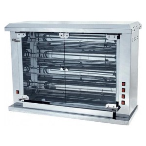 Гриль электрический шампурный Ф4Ш2Э (1298х583х906 мм, 380В, 9,8 кВт, масса 102,5кг)