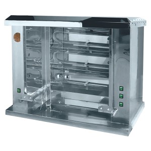 Гриль электрический шампурный Ф3У2Э (950х570х750 мм, 380В, 6,8кВт, масса 66кг)