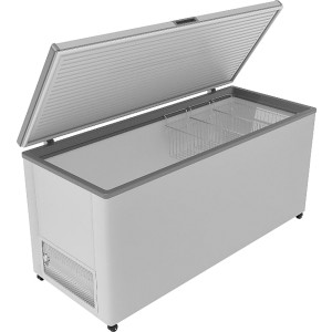 Ларь морозильный V=440л, F-500 S, -12..-25С, 1400х600х820 мм, крышка глухая (2 корзины) 
