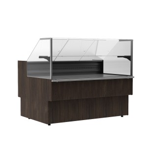 Витрина среднетемпературная ВХСр-0,94 Carboma CG110  (-5...+5С, 980x1110x1200мм) БЕЗ БОКОВИН