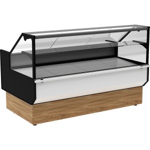 Витрина среднетемпературная 1,2  кв.м ВХС-2,0 Carboma GC95 (0...+7, 1955х970х1200 мм.)