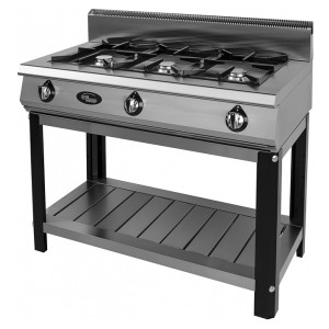 Плита газовая 3-х конфорочная без жароч. шкафа (на подставке) Ф3ПГ/600/ 50043 (600х1120х1050мм, 13,5кВт)