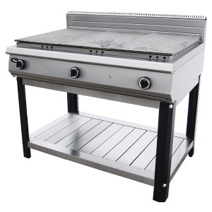 Плита газовая со сплошной поверхностью без жароч. шкафа(на подставке)Ф6ЖТЛСПГ(п)/13011п(800х1180х900 мм, 21,6 кВт, 220 В)