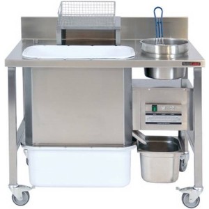 Стол для панировки с автоматическим просеиванием RoboLabs SR-P1-1A